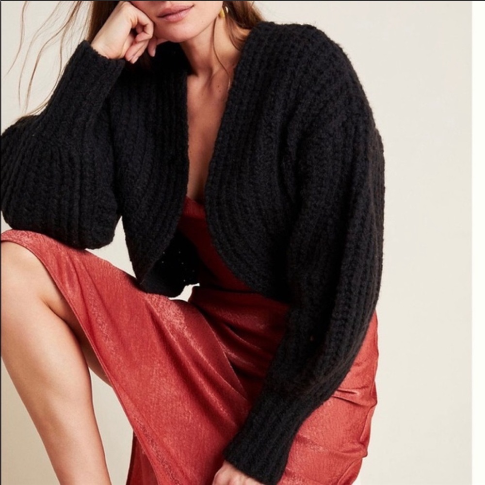 Anthropologie Alpaca/Wool Cardigan